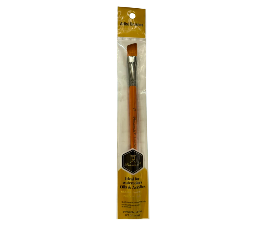 Pan Wen Bo Angled Brush