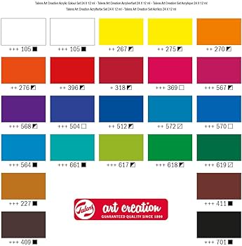 Royal talens art creation acrylic set 24*12ml