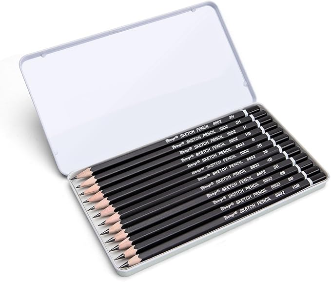 Bianyo 12 pencils set