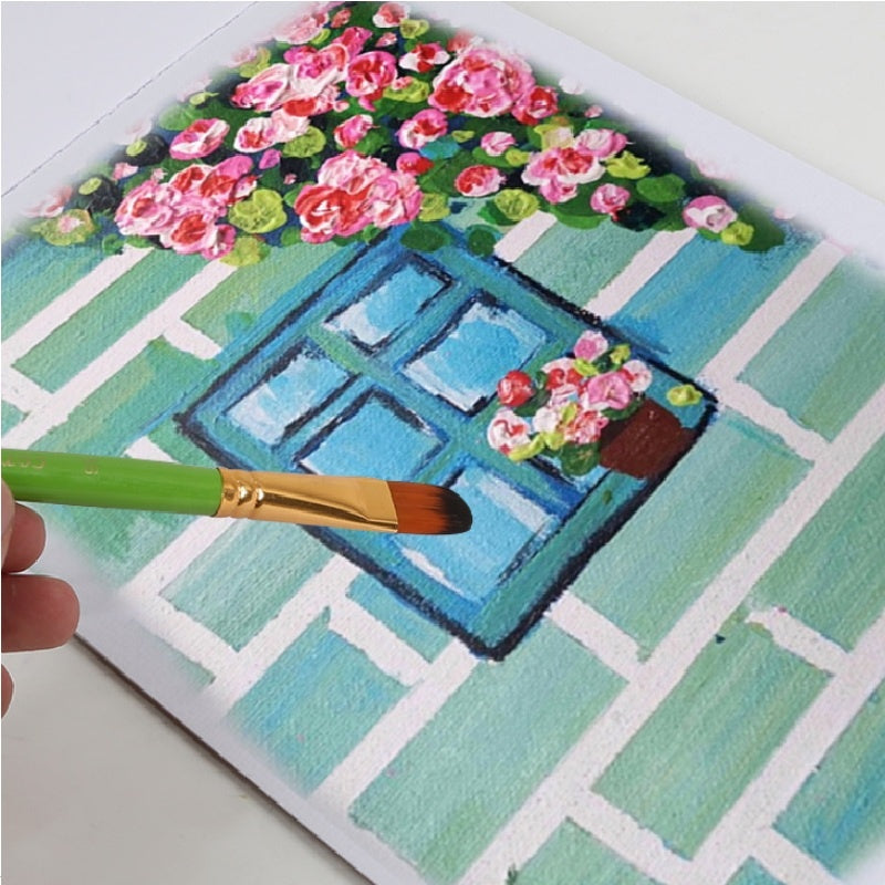Acrylic painting canvas pad