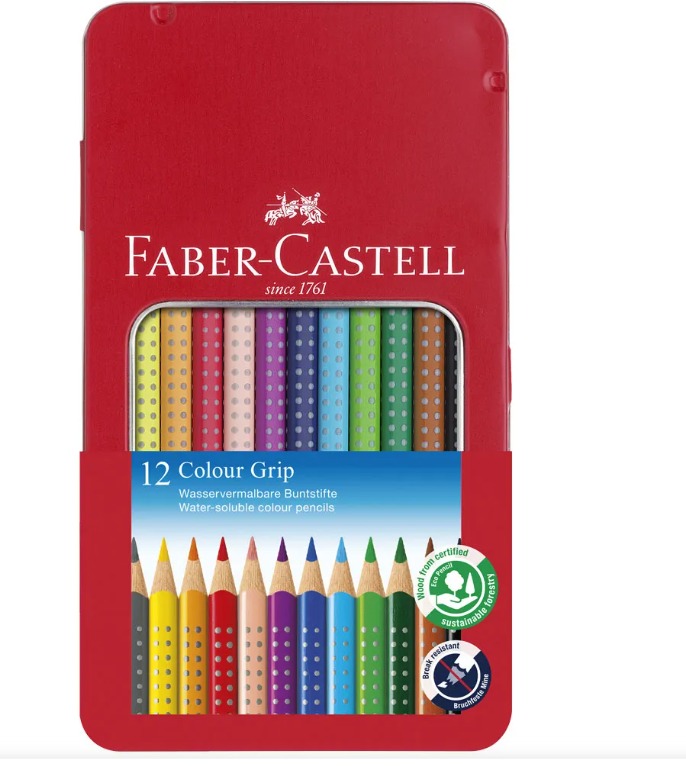 Faber_castell color grip aquarelle coloring pencils