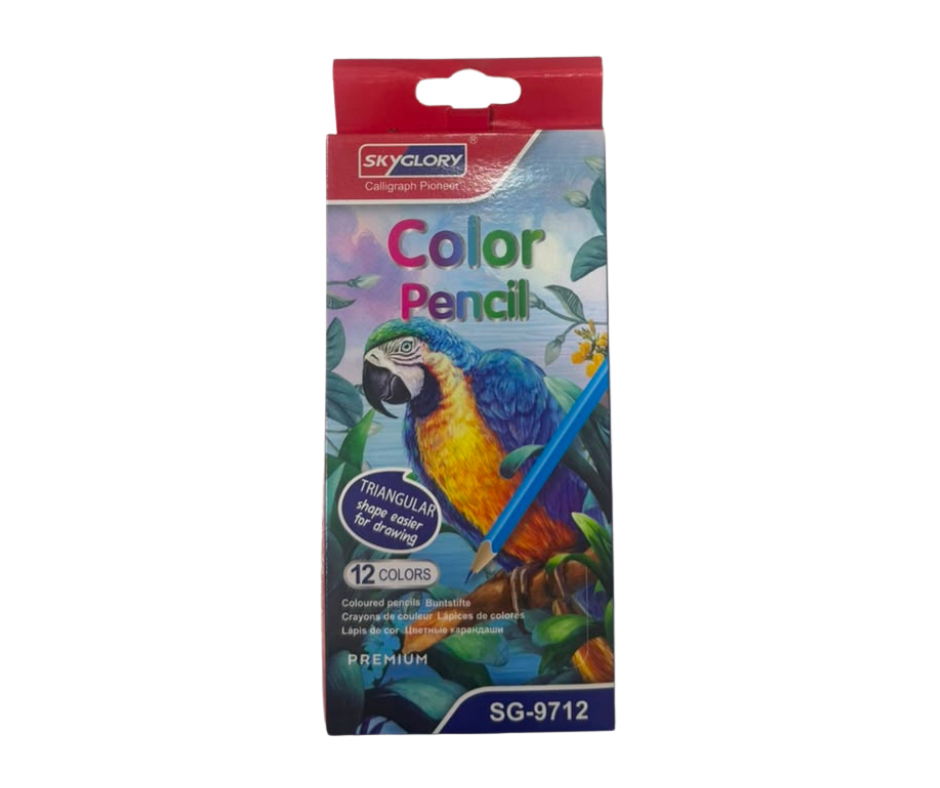 Sky glory coloring pencils