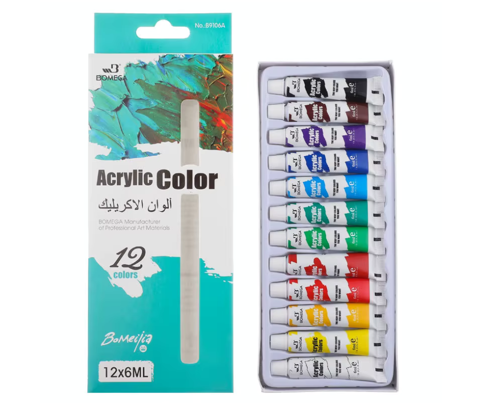 Bomeijia Acrylic set 12x6ML