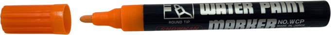 Snowman water marker