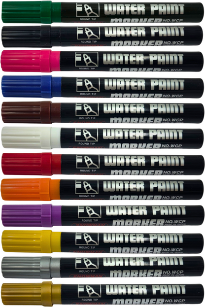 Snowman water marker