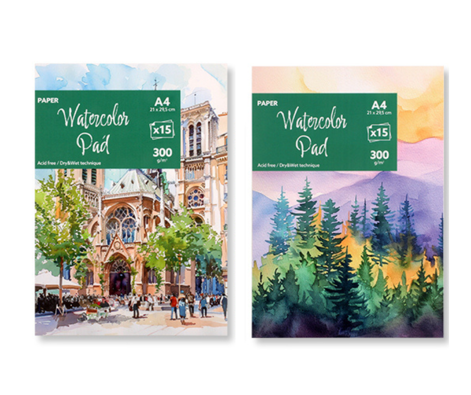 Panwenbo A4 Watercolor Paper Pad