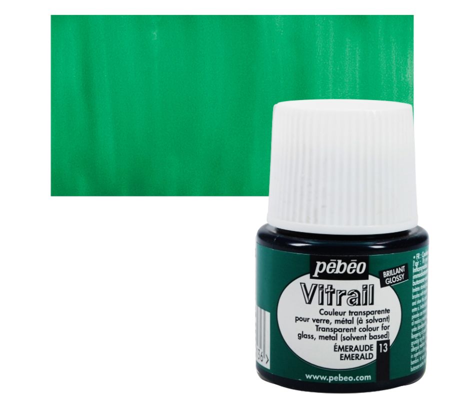 Pebeo vitrail glass colors