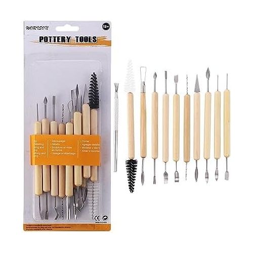 Double Metal Pottery Tools