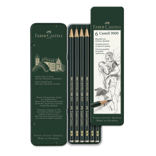 Faber_castell 9000 pencils set