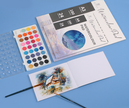 Panwenbo A4 Watercolor Painting Pad