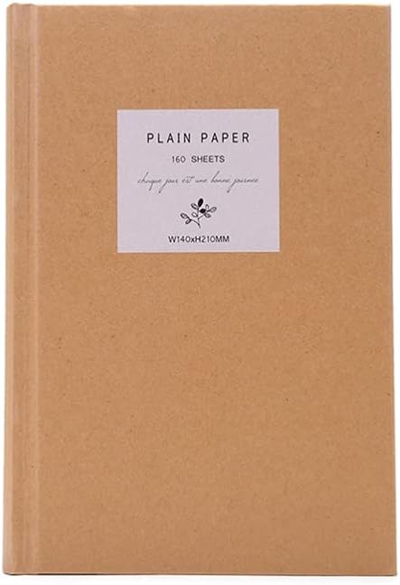 Plain sketchbook