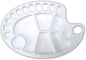 Plastic Kidney Shaped Palette 17 Hole