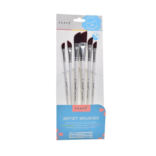 Corot HB0071 Professional Artist Paint Brush Set of 6