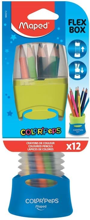 Maped flexi box 12 colored pencils