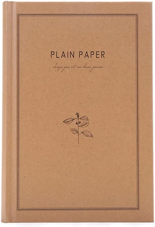 Plain sketchbook