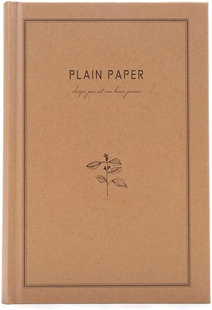 Plain sketchbook