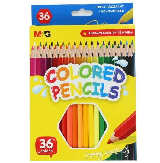 M&G colored pencils
