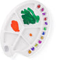 Plastic Kidney Shaped Palette 17 Hole