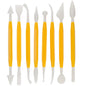 plastic modelling tool set