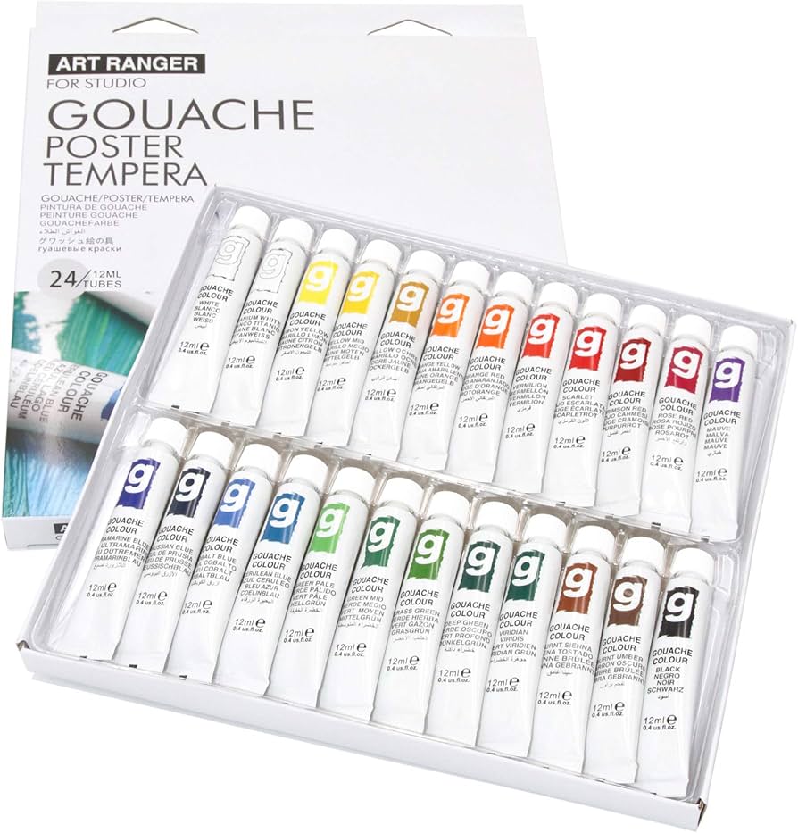 Art rangers gouache set 24*12ml