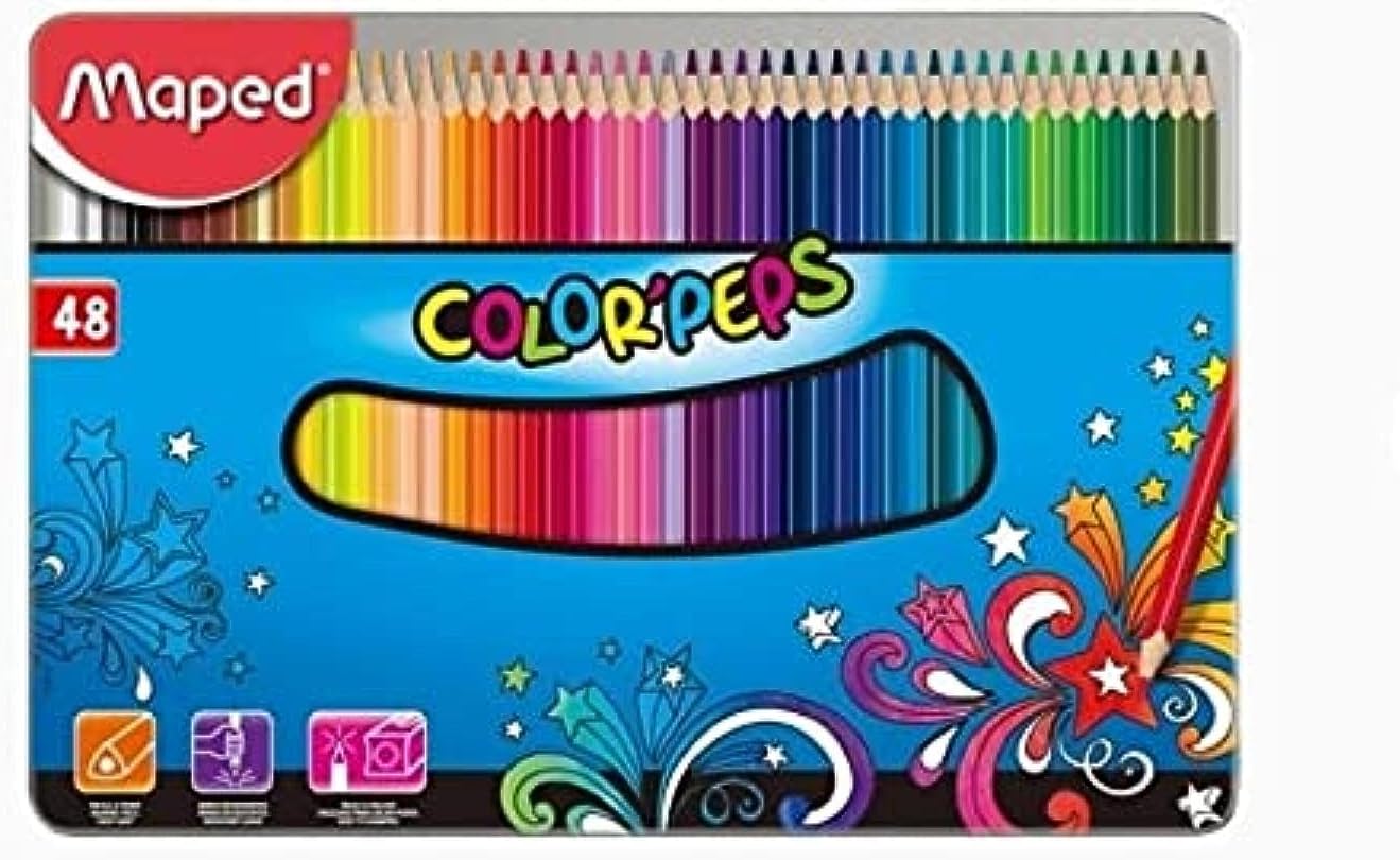 Maped Color'Peps Colored Pencils in Metal Case