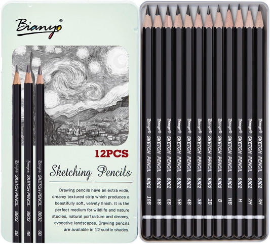 Bianyo 12 pencils set