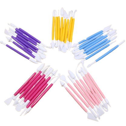 plastic modelling tool set