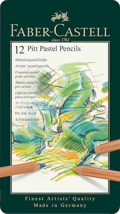 Faber_castell 12 pitt pastel pencil