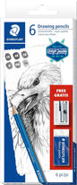 Staedtler drawing 6 pencils set