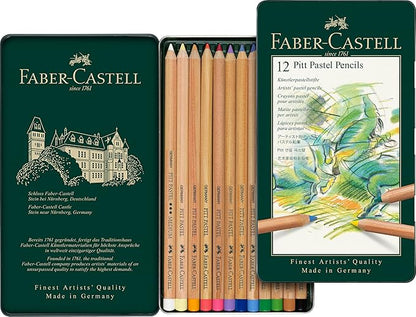 Faber_castell 12 pitt pastel pencil