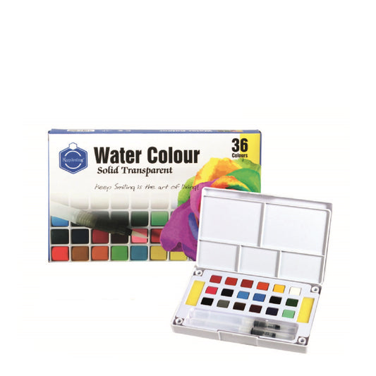 Keep smiling watercolor set 36 colors
