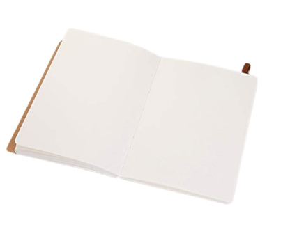 Blank sketchbook