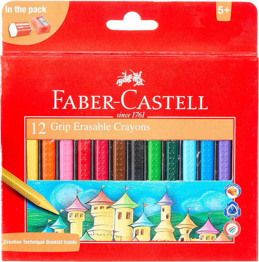 Faber castell grip erasable crayons