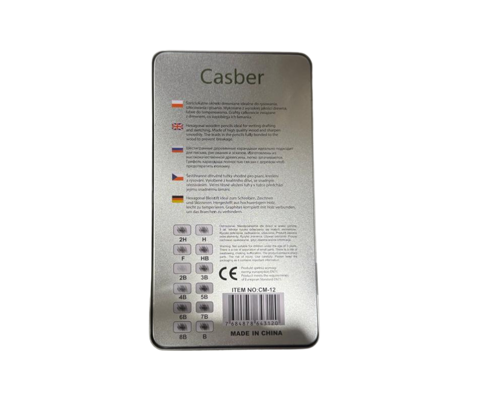 Casber 12 Pencils Set