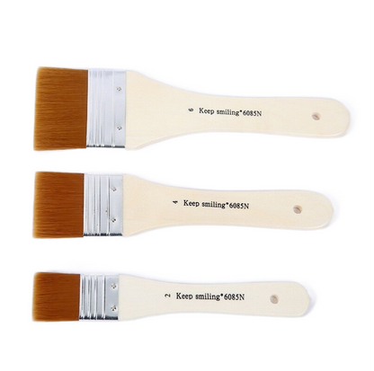 Keep Smiling Gesso 3 pcs Brushes set