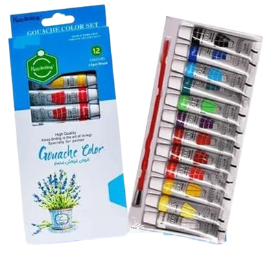 Keep smiling gouache set 12*6ml