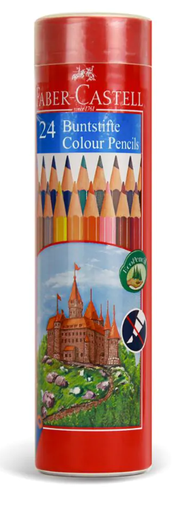 Faber_castell classic color pencils cylinder set.