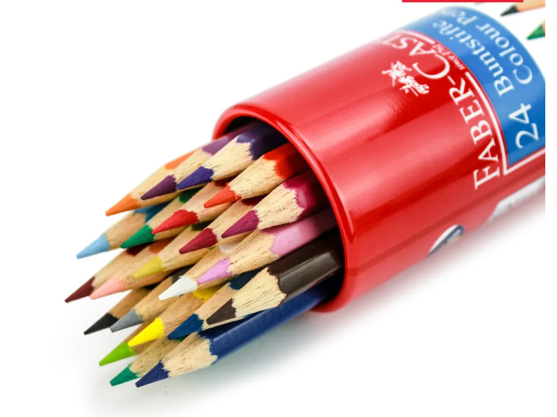 Faber_castell classic color pencils cylinder set.