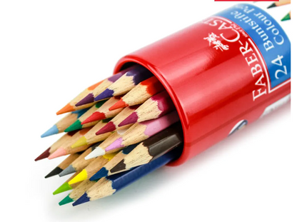 Faber_castell classic color pencils cylinder set.