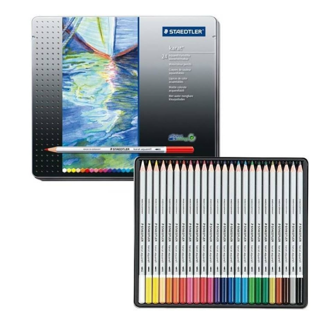 Staedtler Karat Aquarelle colored pencils