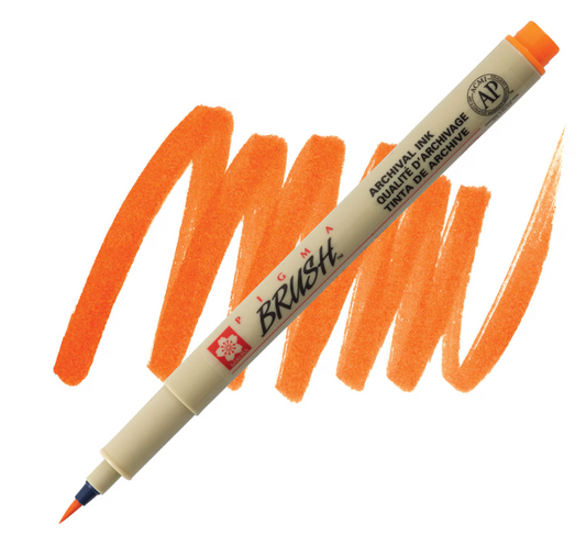 Sakura pigma brush marker