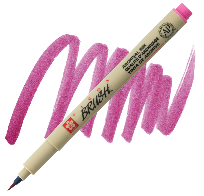 Sakura pigma brush marker