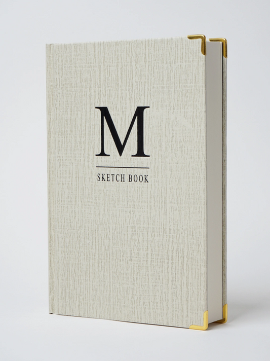 Sketchbook notebook for art and design, with thick white sheets, A5 – 160 sheets