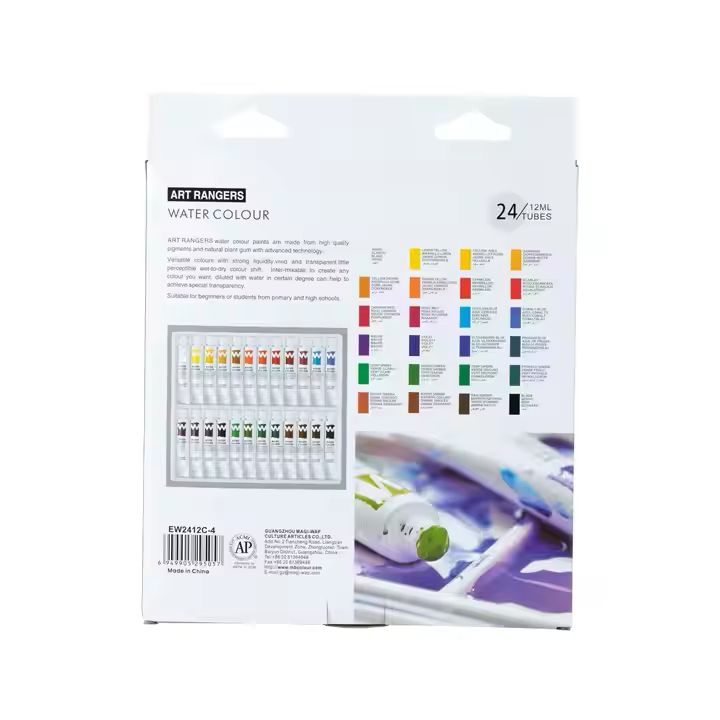 art rangers watercolor set 24*12ml