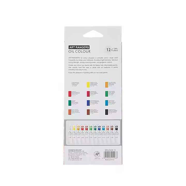 Art rangers oil color set 12*12ml