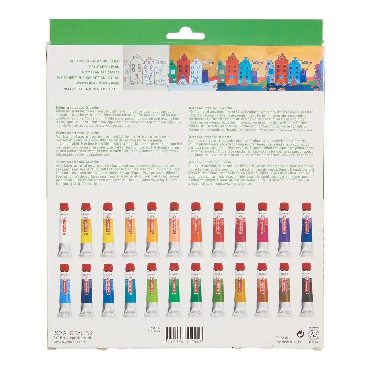 Art creation gouache set