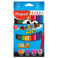 Maped color'peps 12 maxi colored pencils