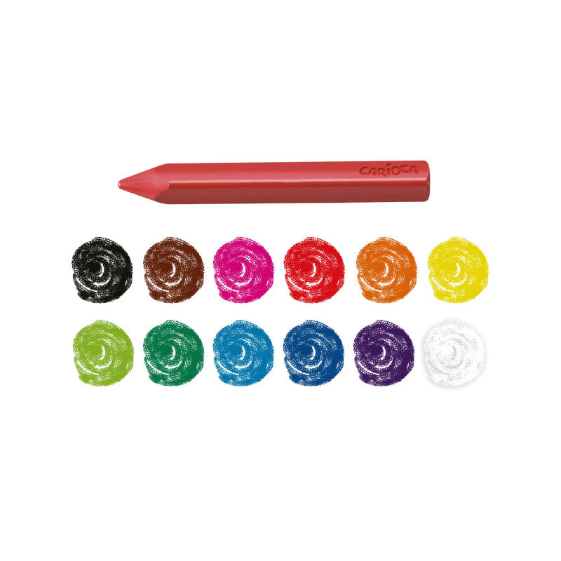 Carioca plastello 12 Maxi crayons