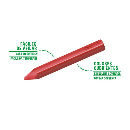 Carioca plastello 12 Maxi crayons