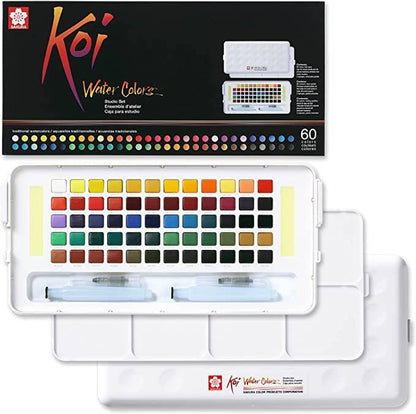 Koi watercolor set 60 colors